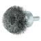 Weiler 1-1/2" Circular Flared Crimped Wire End Brush .006" Steel Fill 10044 - alternate 2